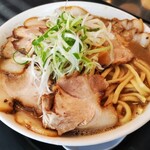 燕三条 中華そば 鬼にぼ - 濃厚煮干しチャーシューメン（太麺大盛）¥1190