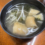 Hamaakari Chouonkaku - 岩海苔と庄内麸の味噌汁