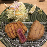 牛カツと和定食 京都勝牛 ららぽーとTOKYO-BAY店 - 牛ロースカツ　牛ヒレカツ
