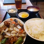 ばんり - 酢豚定食 