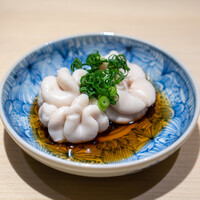 鮨 四心 - 北海道羅臼の真鱈の白子 自家製ポン酢