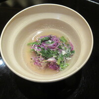 祇園 又吉 - 菊花　菊菜　湯葉　とんぶり