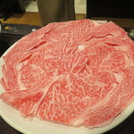 Shabushabu Nihon Ryouri Kisoji - 和牛霜降り肉