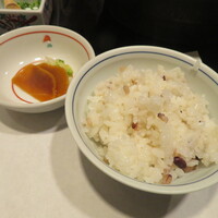 しゃぶしゃぶ・日本料理 木曽路 銀座五丁目店 - 十六穀米