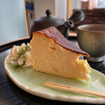 Wazamon Chaya - バスクチーズケーキ