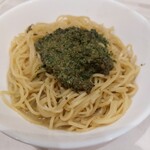 みなとや - バジルソースの替玉