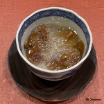 御料理 寺沢 - 天然 滑子茸の霙卸し