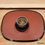 御料理 寺沢 - 天然 滑子茸の霙卸し