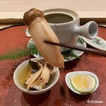 御料理 寺沢 - 名残の松茸