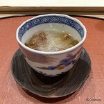 御料理 寺沢 - 天然 滑子茸の霙卸し