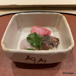 御料理 寺沢 - 塩竈ひがしもの目鉢鮪 トロと中トロ､鮃 昆布〆､鰤 焼霜