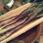 ろっこん - 写真ボケちゃいましたけどねこれはヤングコーンです。