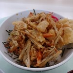 寒地土木研究所食堂 - かき揚げ丼