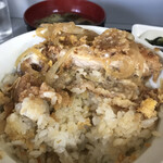 すずや食堂 - 程よくご飯にタレが染みてる