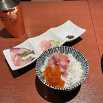 酒肴場 屯 - 海鮮丼¥500（全景）