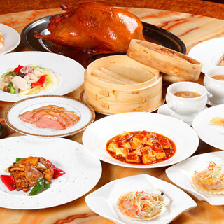絶品中華を単品、コースでも堪能！宴会、ご家族利用にもピッタリ