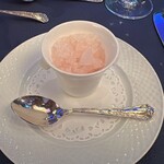 帝国ホテル - :ロゼシャンパンのグラニテ