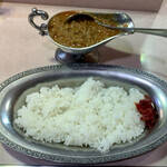タンドゥール - インドカレーとご飯（¥800）（税込）