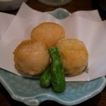 六文銭 - チーズ入り海老しんじょう