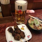 酒蔵 力 - ビール、骨ボール、もつ煮込み