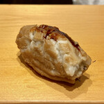 鮨 はしもと - 穴子
      橋本さんの穴子、いつも通りにふっくらとしてとってもいい味わいです！