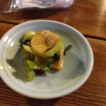 あらきそば - 漬物