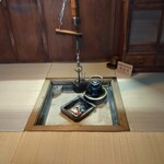 あらきそば - 囲炉裏