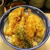 丼丼亭 - 特得天丼(ご飯大盛り 810円)
あさりの赤だし(150円)