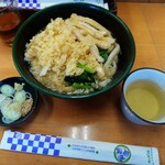 関西風手打うどん いらっしゃい - まじり(冷)