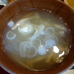 花龍 - このお味噌汁も素晴らしい味でした