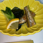 あやめ荘 - 酢の物（もろこ）