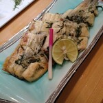 伊志川 - 鰻の白焼き