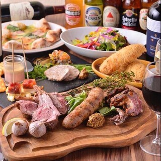 シーンに合わせて選べるコースが目白押し！単品飲み放題あり◎