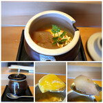Tempura Sushi Hakata Shunshou - ◆デザートもタップリ・・絶妙の柔らかさに仕上げたプリン、美味しい。