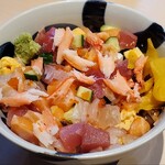 Sushi Hanatei - 本日の海鮮まかない丼は、ばらちらし