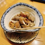 回転すし 活一鮮 - 磯つぶ煮つけ