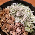 Sasa No Kiwami - 油そば＋麺大盛　¥850＋200