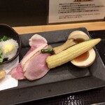 麺家 幸先坂 - 大海老天ざるつけ麺
　プラス特製盛り