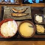 しんぱち食堂 - 朝いわし定食