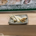 双葉寿司 - エシャロット。