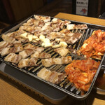 韓国家庭料理　おこげ - サムギョプサル焼き