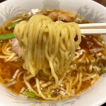 永楽 - ラーメンの麺は美味しいです