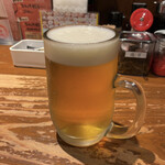 Ryuuno Hige - 生ビール(中)/530円♪