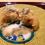 日本料理 柳燕 - 蟹クリームコロッケのクリーム抜き？w