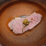 日本料理 柳燕 - お好みで柚子胡椒を