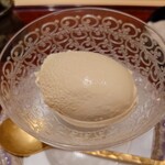 日本料理 柳燕 - 静岡のアールグレイのアイスクリーム