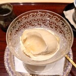 日本料理 柳燕 - お好みでメープルシロップをかけて