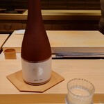 日本料理 柳燕 - 山形 楯野川 無我 ブラウンボトル 純米大吟醸