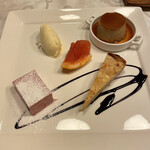 ビストロ KUROKAWA - R4.11  デザート盛り合わせ