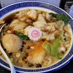 塩そば専門店 桑ばら - 和風海老雲呑そば 醤油